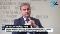 Esteban González Pons: «Sánchez aún hará todo lo posible por tener un Constitucional a su medida»