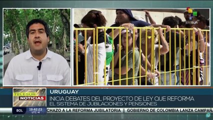 Descargar video: Trabajadores uruguayos señalaron que enfrentarán la reforma del régimen de jubilaciones y pensiones