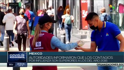 Télécharger la video: México: Autoridades reportan incremento de contagios por Covid-19 y otras enfermedades respiratorias