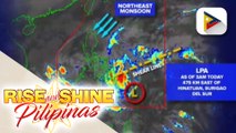 Info Weather: Kahapon ng 2:00 p.m. may nabuong bagong LPA sa silangan ng Surigao City