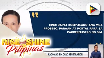 Sen. Poe: Huwag gawing komplikado ang SIM Card Registration