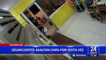 Chorrillos: Delincuentes armados asaltaron chifa por sexta vez