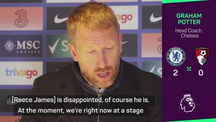 Potter hoping James injury isn't bad