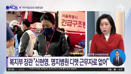 ‘닥터카 논란’ 신현영 경찰 수사 본격화