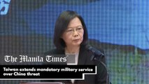 Taiwan extends mandatory military service over China threat