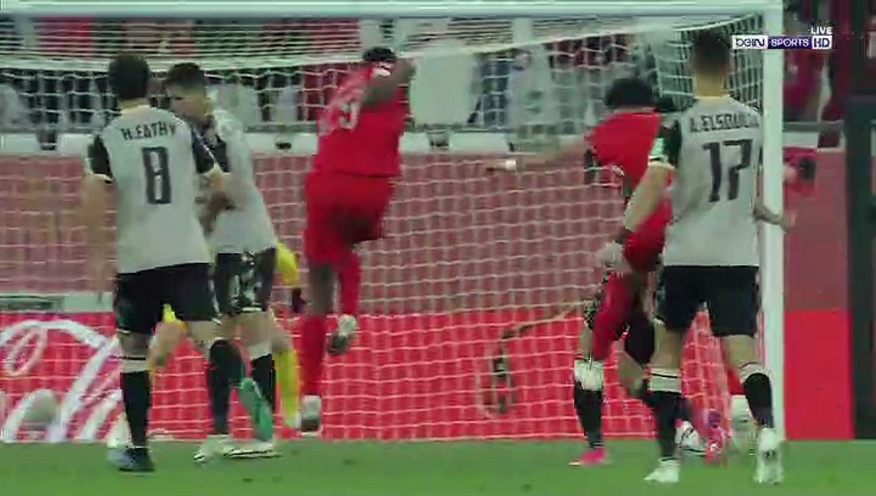 الشوط الثاني من مباراة - الاهلي المصري و الدحيل...