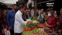 Presiden Jokowi Kunjungi Pasar Baru Subang dan Pasar Pujasera Subang