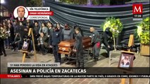 Murió policía en Zacatecas tras 25 días en hospital por ataque; suman más de 50 elementos asesinados