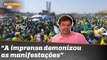 TRETA! Imprensa NEGOU tamanho das manifestações pró-Bolsonaro?