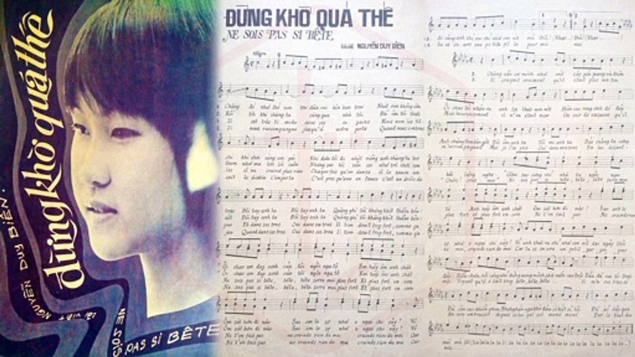 Đừng Khờ Quá Thế (Nguyễn Duy Biên) Bích Trâm Pre 1975