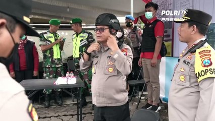 Monitoring Kesiapan Ops Lilin Semeru 2022 Oleh Tim Pamatwil Polda Jatim