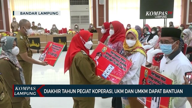 Diakhir Tahun Pegiat Koperasi, UKM Dan UMKM Dapat Bantuan