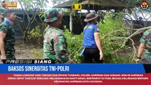 Sinergitas TNI Polri Lakukan Baksos Di Pura Segara Ampenan