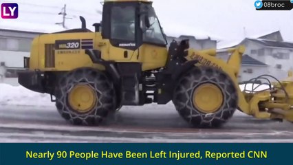 Download Video: Snow Storm In Japan: Heavy Snowfall Kills At Least 17 People, Leave Dozens Injured