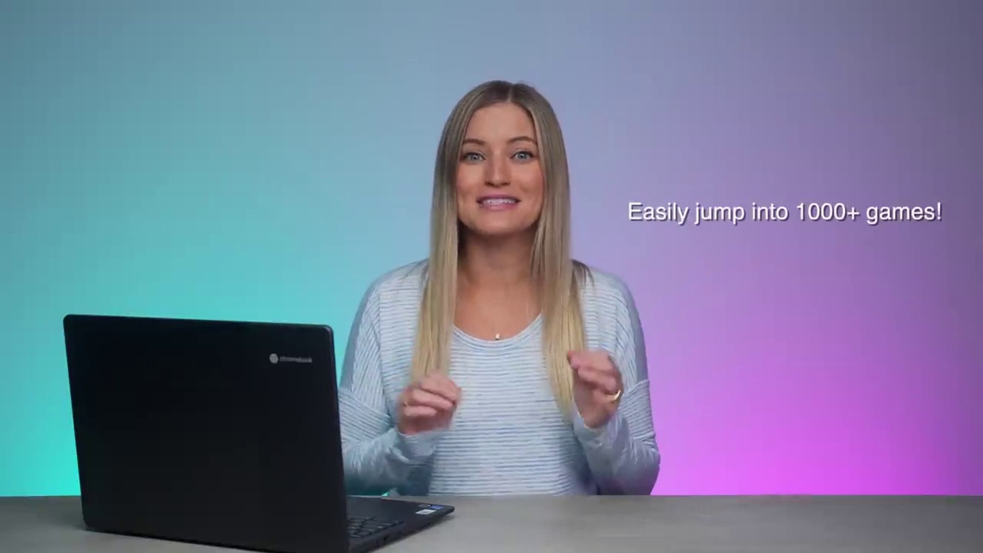 World's First Cloud Gaming Laptop! Instant gaming!