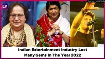 Year Ender 2022: Lata Mangeshkar, Bappi Lahiri, KK, Sidhu Moosewala, Tunisha Sharma & Other Celebs We Lost This Year