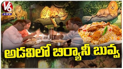 Mayukha Jungle Theme Restaurant _  Hotel Mayukha Family Restaurant In KPHB  _ V6 Life