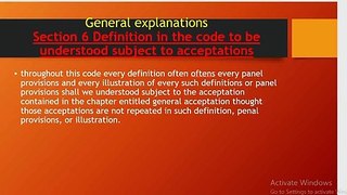 INDIAN PENAL CODE ,1860  Section 5 to 10, for LLB,LLM,BALLB