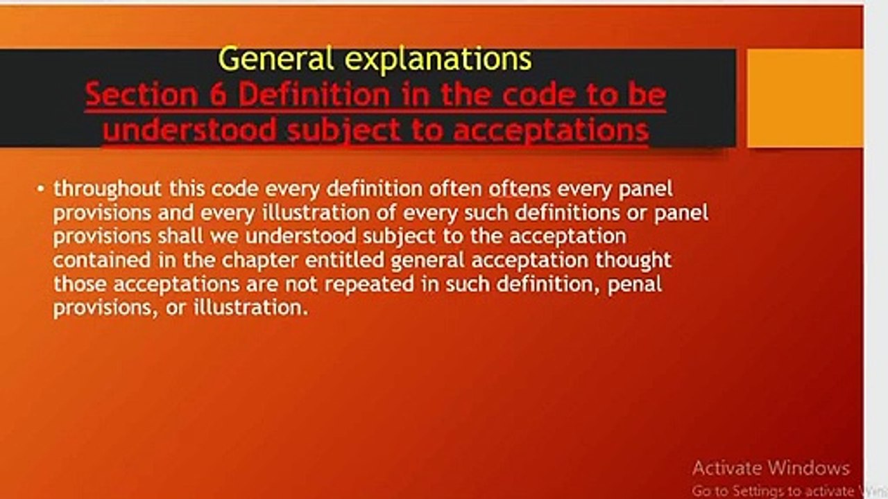 INDIAN PENAL CODE ,1860  Section 5 to 10, for LLB,LLM,BALLB