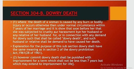 INDIAN PENAL CODE ,1860  SECTION 304-B. DOWRY DEATH,LLB,LLM,BALLB