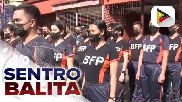 BFP, nasa heightened alert na ilang araw bago ang pagsalubong sa Bagong Taon