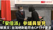 「安倍派」參議員晉見蔡英文：台灣絕對能符合CPTPP要求(總統府提供)
