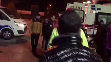 Otomobil motosiklete çarptı: 1 yaralı