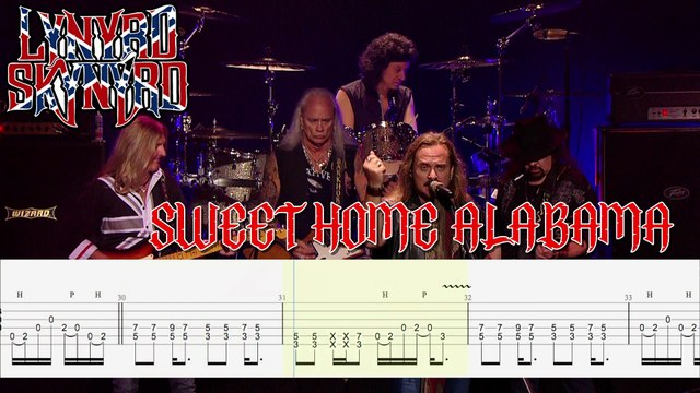 LYNYRD SKYNYRD - SWEET HOME ALABAMA Guitar Tab | Guitar Cover | Karaoke | Tutorial Guitar | Lesson | Instrumental | No Vocal
