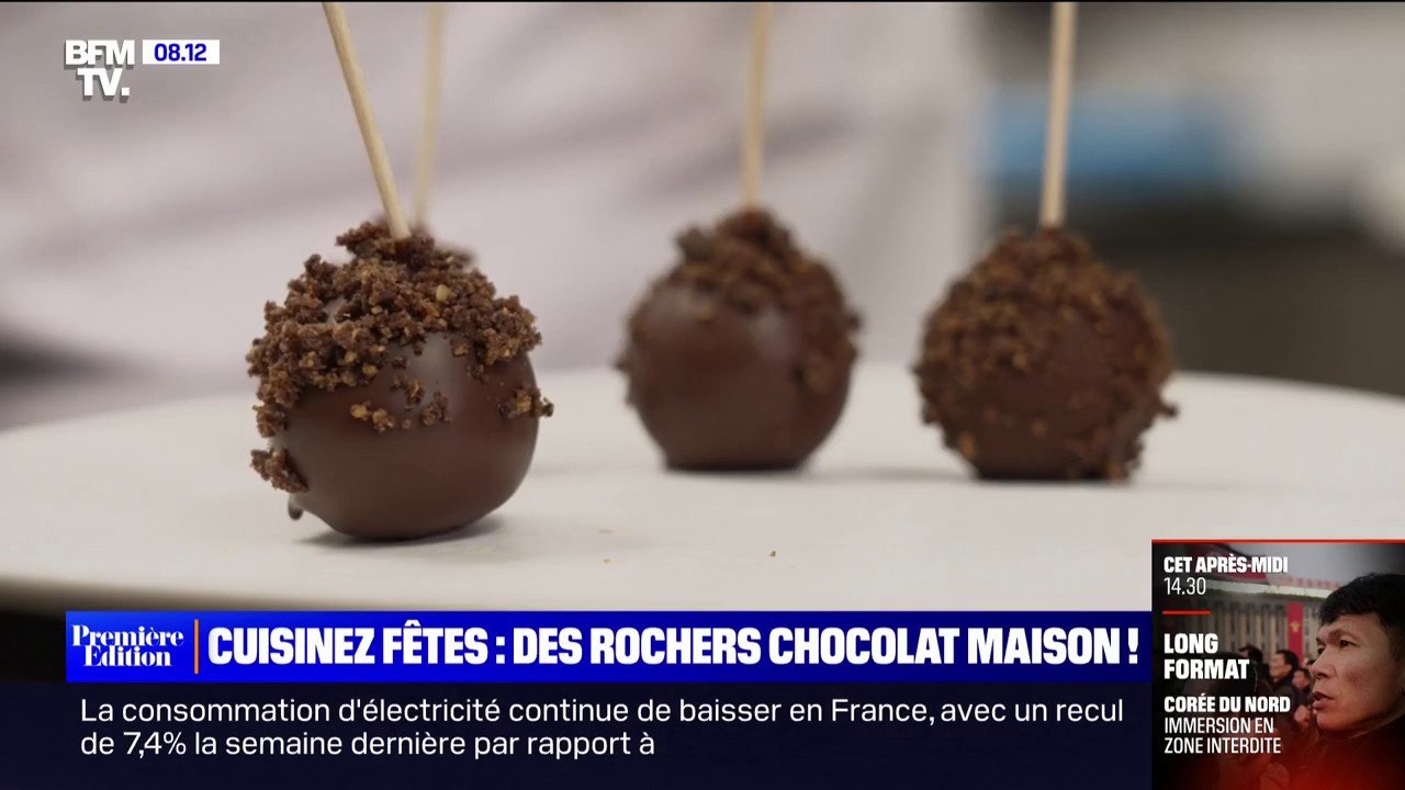 Cuisinez Fêtes: les rochers choco noisettes maison