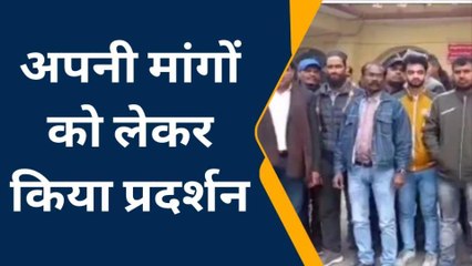 मुरादाबाद: अपनी मांगों को लेकर नागरिकों ने किया प्रदर्शन, दिया ज्ञापन