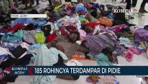 185 Pengungsi Rohingya Terdampar di Pidie