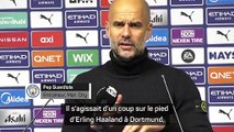 17e j. - Guardiola sur la forme de Haaland : 