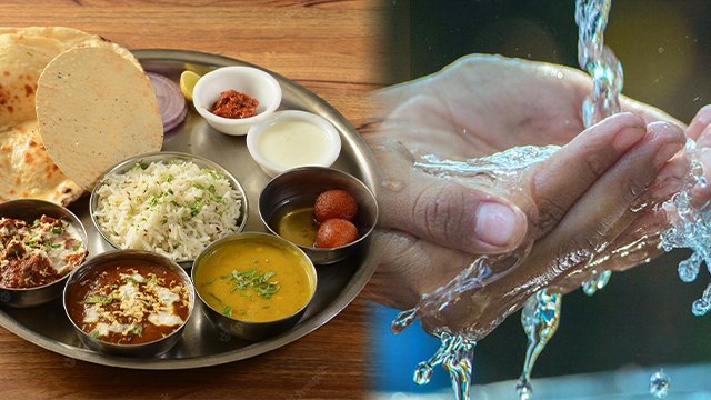खाने के बाद थाली में हाथ क्यों नहीं धोना चाहिए | थाली में हाथ धोने से क्या होता है | Boldsky