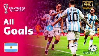 Argentina | All Goals | FIFA World Cup Qatar 2022™,4k uhd 2022