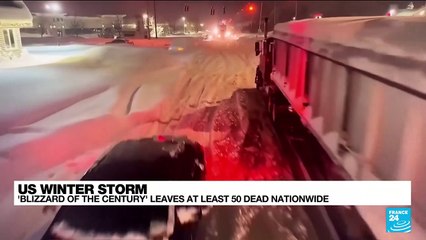 US Winter storm, "blizzard of the century" leaves at least 50 dead nationwide