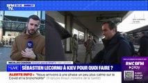 Le ministre des Armées, Sébastien Lecornu, est arrivé à Kiev