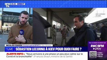 Tải video: Le ministre des Armées, Sébastien Lecornu, est arrivé à Kiev