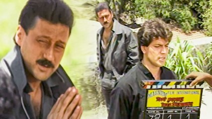Shooting Of Baap Numbri Beta Dus Numbri | Jackie Shroff, Aditya Pancholi
