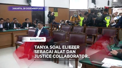 [FULL] Penasihat Hukum Tanya ke Ahli Albert Aries Soal Eliezer Hanya Alat Ferdy Sambo..