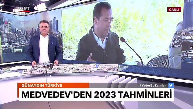 Medvedev'in 2023 Tahminleri Felaket Senaryolarını Aratmadı! ABD'de İç Savaş Çıkacak - TGRT Haber