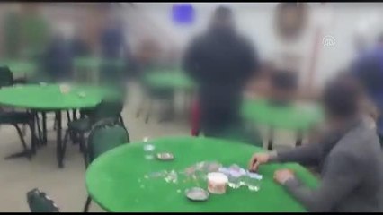 Mühürlü işletmelerde kumar oynayan 130 kişiye para cezası
