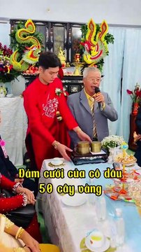 Cô dâu miền Tây được tặng 50 cây vàng làm của hồi môn, “gánh” trĩu cổ