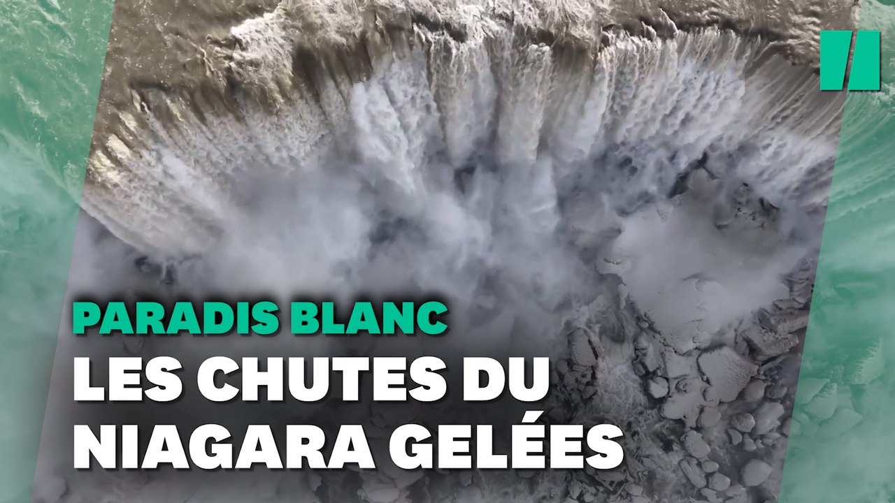 Aux États-Unis, les chutes du Niagara gèlent partiellement et se transforment en paradis blanc