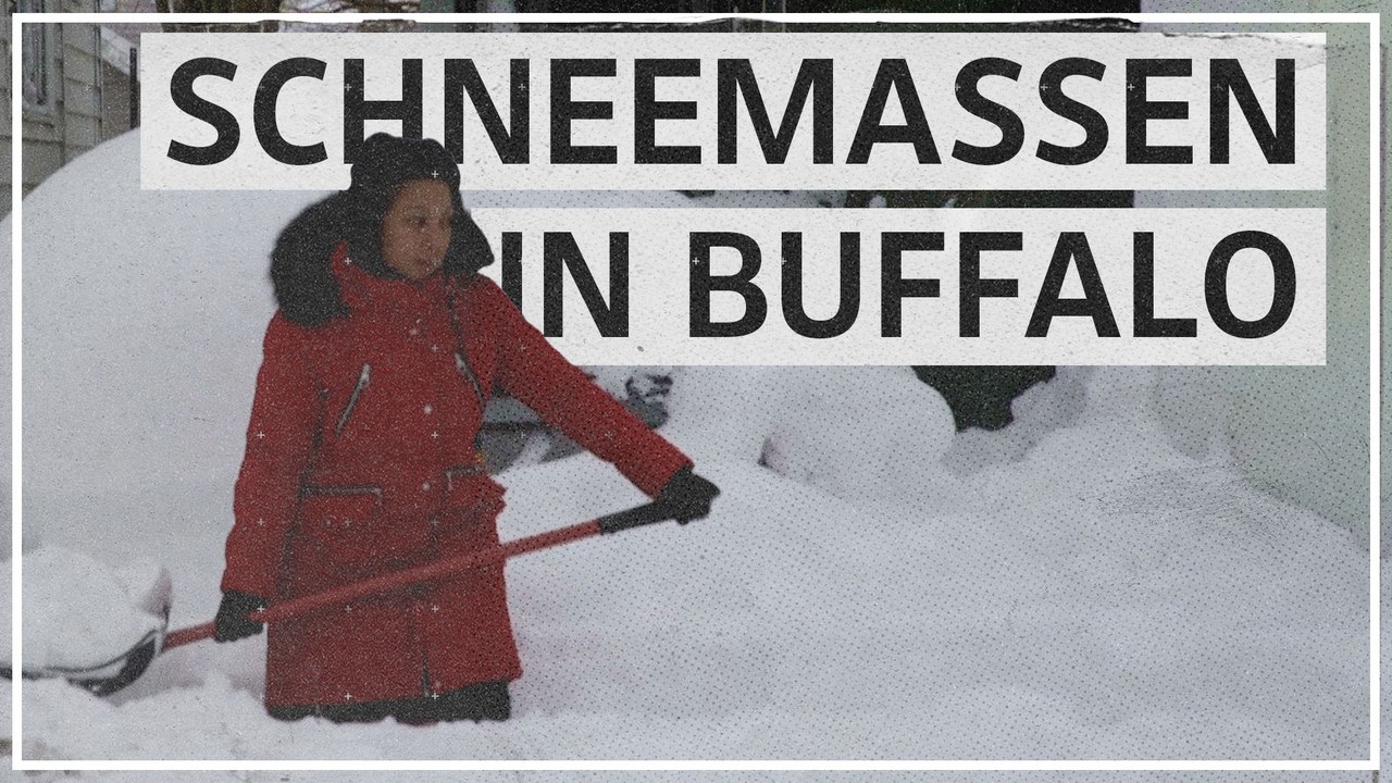Buffalo: Aufräumen nach dem Schneesturm