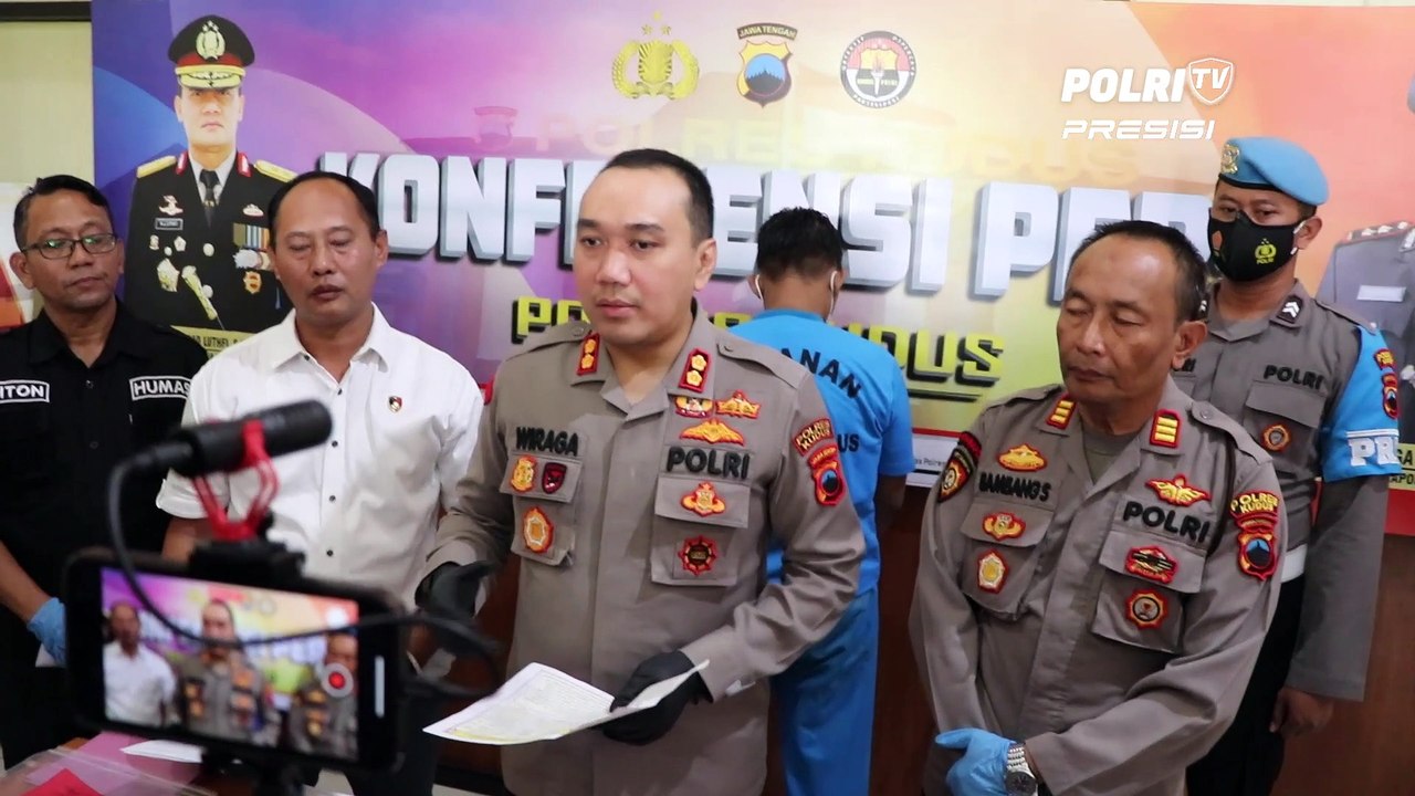 Polres Kudus Tangkap Anak Yang Tega Membunuh Ibu Kandungnya