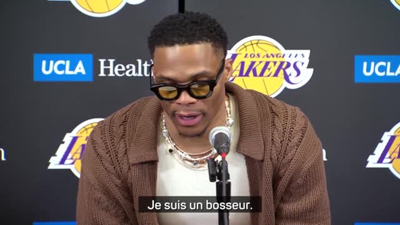 Lakers - Westbrook :"Je peux tout faire, n'importe quand, n'importe où"