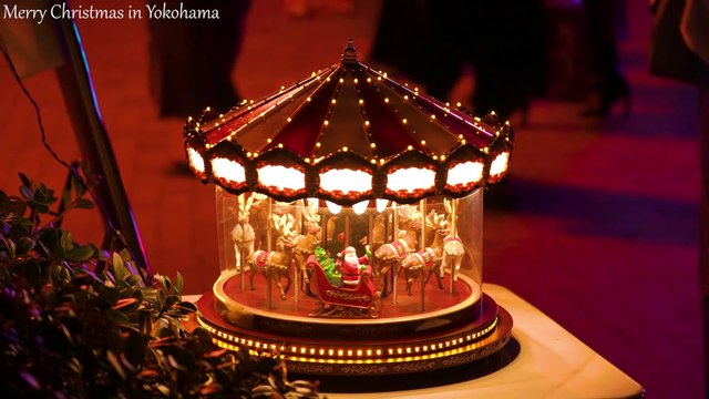 4K｜Japan｜Merry Cristmas ｜City Lights｜ Yokohama