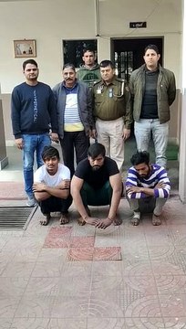 लाखों रुपए के सोने चांदी के जेवर चुराए, सरगना सहित बदमाश गिरफ्तार