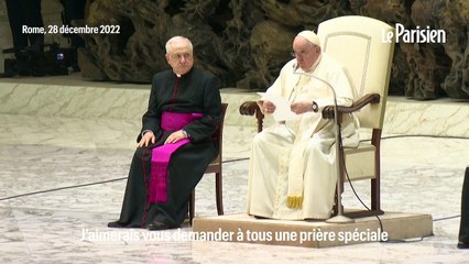 Download Video: Le pape François demande une « prière spéciale » pour Benoit XVI « gravement malade »