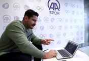 Olimpiyat şampiyonu milli güreşçi Taha Akgül, AA'nın 